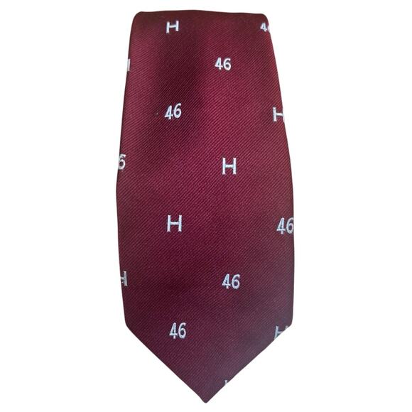 Vintage GS Harvale Harvard University Class of 1946 Maroon Logo Reunion Tie 55” - Picture 1 of 4